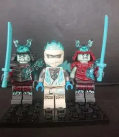 LEGO正規品　ニンジャゴー　ブリザードサムライ　ゼン　3体　ミニフィグ