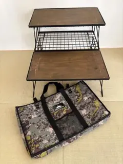 Campingmoon フィールドラック　3個　自作板2枚　収納バッグ付きのサムネイル