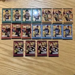 僕のヒーローアカデミア　クリアイラストシート　18枚セット　ナムコ限定　箔押し有