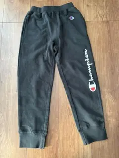Champion ブラック スウェットパンツ 130