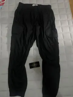STONE ISLAND カーゴパンツ ブラック　W28のサムネイル
