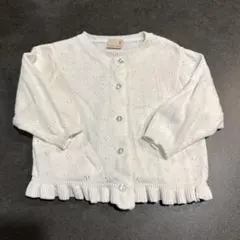 プティマイン　petit main ベビーカーディガン　80サイズ