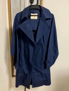 【美品】nano universe ネイビースプリングトレンチコート