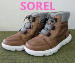 【新品未使用】SOREL ソレル スノーブーツ 23.5cm