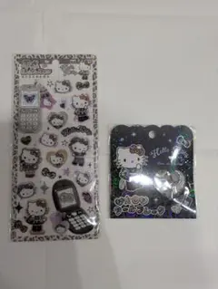 ハローキティ平成はっぴーフォン＆おはじきシールセット