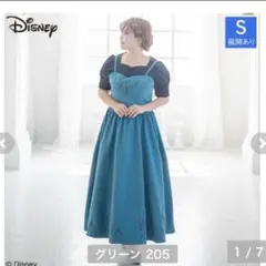 Kaho＆Lilyしまむらアナと雪の女王 ビスチェ付きワンピース エルサS