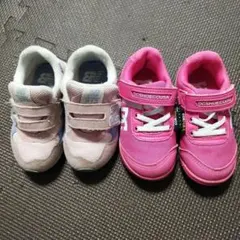 New Balance & DC Shoes キッズシューズ 2足セット