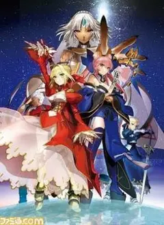 希少　Fate/EXTRA　アニメジャパン　2018　ネロ　等身大　タペストリー セイバー ネロ描き下ろし等身大タペストリー 「Fate/EXTRA Last
