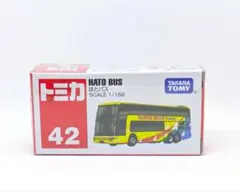 新品未開封品!!トミカ No.42 はとバス SCALE 1/156 ミニカー
