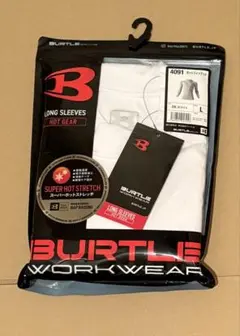 Lサイズ バートル ホット フィッテッド ホワイト 白 4091 インナー 新品