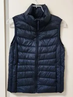 ユニクロ/UNIQLO/ウルトラライトダウンベスト/ネイビーS/レディース