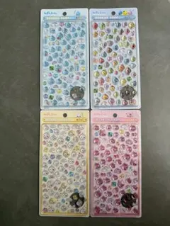 正規品　しずくちゃん　ミニ　全種類　4枚セット　みるみる　うるおい　仲間達集合