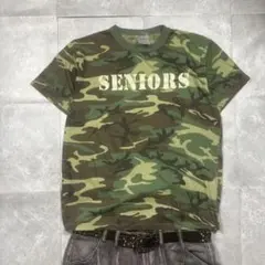 y2k 00s archive 短丈ミリタリーTシャツ迷彩 c-boy Lサイズのサムネイル
