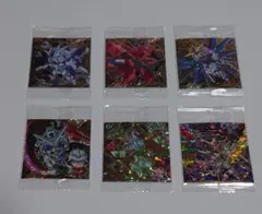 ガンダムシールウエハース4　シークレット、マスターレア　6種類セット