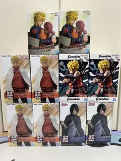 忍界造形列伝 グランディスタ 72 ナルト サスケ フィギュア 10個セット