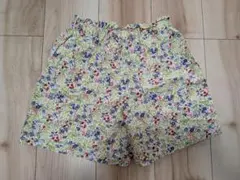 UNIQLO 花柄 キュロット 140　女の子