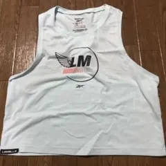 リーボック　クロップドタンクトップ　L