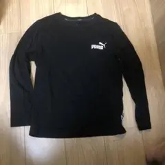 PUMA プーマ 黒 長袖Tシャツ 140サイズ