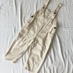 MARKEY'S ビッグポケットデニムオーバーオール 100cm キナリ