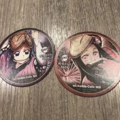 鬼滅の刃 阿波踊り 2025 コースター 胡蝶しのぶ 竈門禰豆子 セット