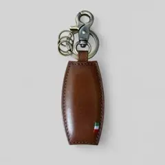 ミラグロ 本革キーホルダー イタリアンレザー 新品 プレゼントにもおすすめ！
