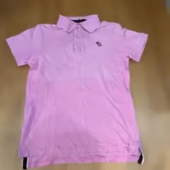 Abercrombie & Fitch ポロシャツ Mサイズ ピンク　アバクロ