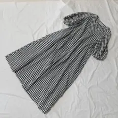 エフバイロッソ ギンガムチェック ワンピース