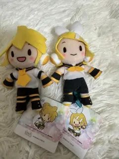 【最終値下げ！】初音ミク ふわぷち ぬいぐるみ 2点 鏡音レン 鏡音リン