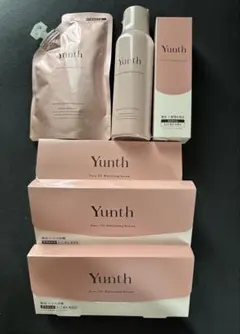 新品】Yunth 美容液、化粧水、化粧水リフィル、ホワイトクリアフォーム 