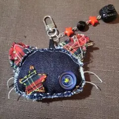 パンクなねこ 01 マスコット チャーム