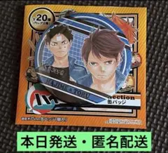 ハイキュー ジャンプショップ collection缶バッジ レア 及川徹 岩泉一