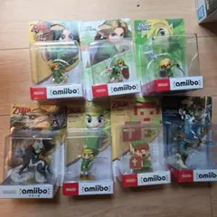 任天堂 amiibo ゼルダの伝説 リンク フィギュア まとめ売りのサムネイル