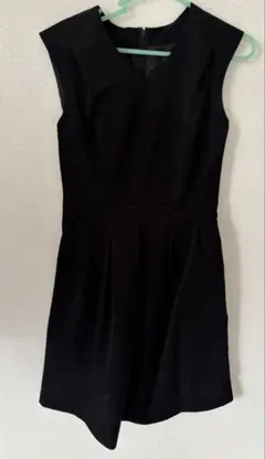 AG ノースリーブワンピース ブラック