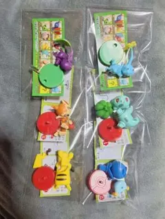 ポケモン　チョコエッグ　フィギュア　ヒコザル　フシギダネ　ポッチャマ　ピカチュウ