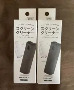 新品未使用　未開封　DAISOスクリーンクリーナー　グレー2個セットのサムネイル