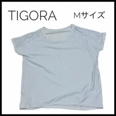 TIGORA 冷感　ライトブルー Mサイズ 半袖Tシャツ　スポーツウェア　水色