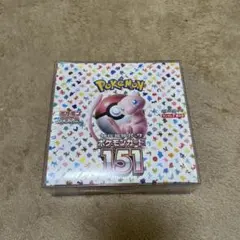 スカーレット＆バイオレット 強化拡張パック ポケモンカード151 Boxのサムネイル