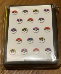 海外限定 ポケモン モンスターボール スリーブ デッキ シールド 65枚