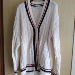 UNIQLO JWanderson コットンリネンカーディガン アイボリー