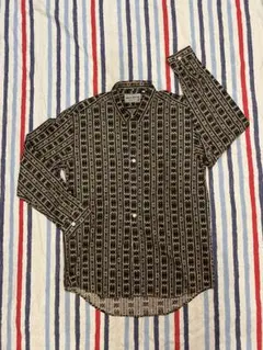 HAS BEEN 柄シャツ