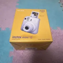 【新品】富士フイルムinstax mini 12 ライラックパープル チェキ