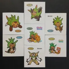 ポケモンパンシール　ポケモンデコキャラシール　ハリマロン　ハリボーグ　ブリガロン