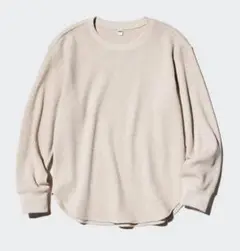 ユニクロ　ワッフルＴ　美品⭐️