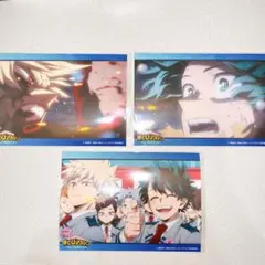 ヒロアカ セブンネット ブロマイド L版 ネットプリント 爆豪勝己 緑谷出久