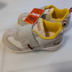 asics SUKU2 キッズスニーカー ベージュ イエローのサムネイル