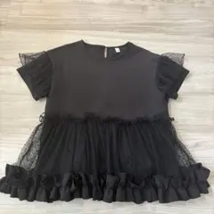 極美品✨garcon la raison フリルチュニックプルオーバー - メルカリ