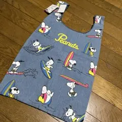 SNOOPYのデニム地エコバッグ新品未使用