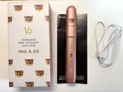 PAUL & JOE × VS SASSOON ミニストレートアイロン