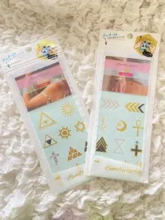 【80%off】タトゥーシール 2枚セット　⭐︎Y2K⭐︎