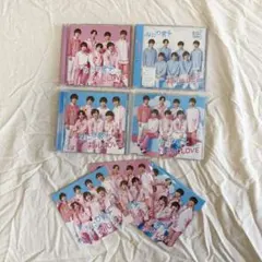 なにわ男子　初恋LOVE 4枚セット　ローソン限定版